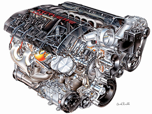 Chevrolet corvette engines are popular for high performance applications